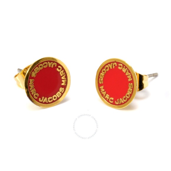 Marc Jacobs Jewelry - NWT Marc Jacobs small red enamel stud earrings